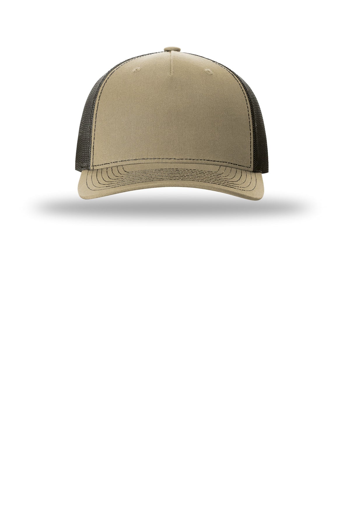 Richardson 112FP Khaki/ Coffee front