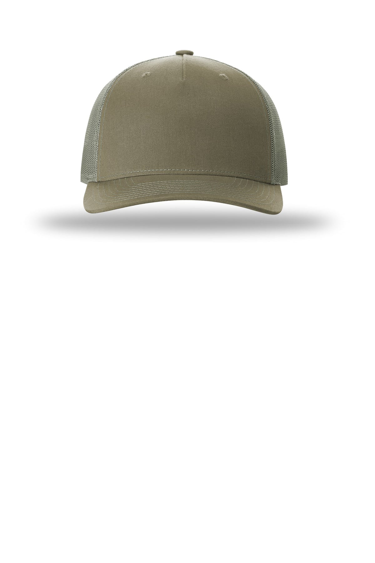 Richardson 112FP Pale Khaki/ Loden front