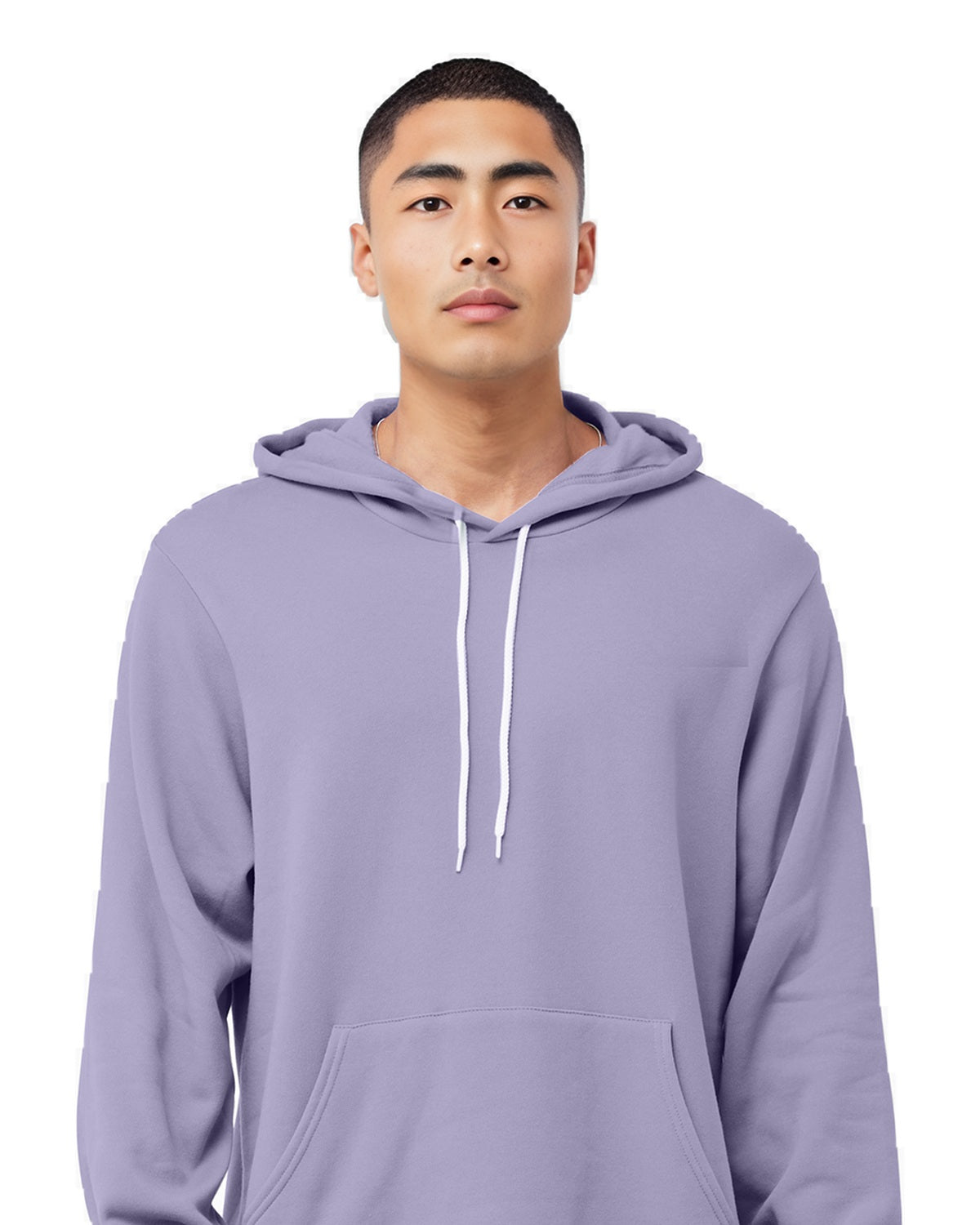 BELLA+CANVAS 3719 Dark Lavender model front on white