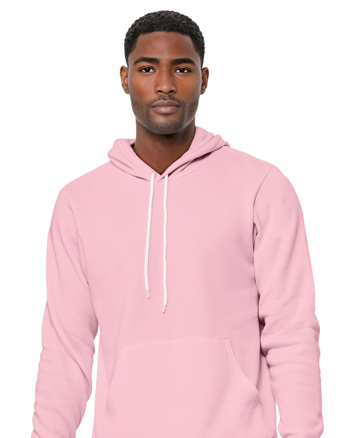 BELLA+CANVAS 3719 Pink model front on white