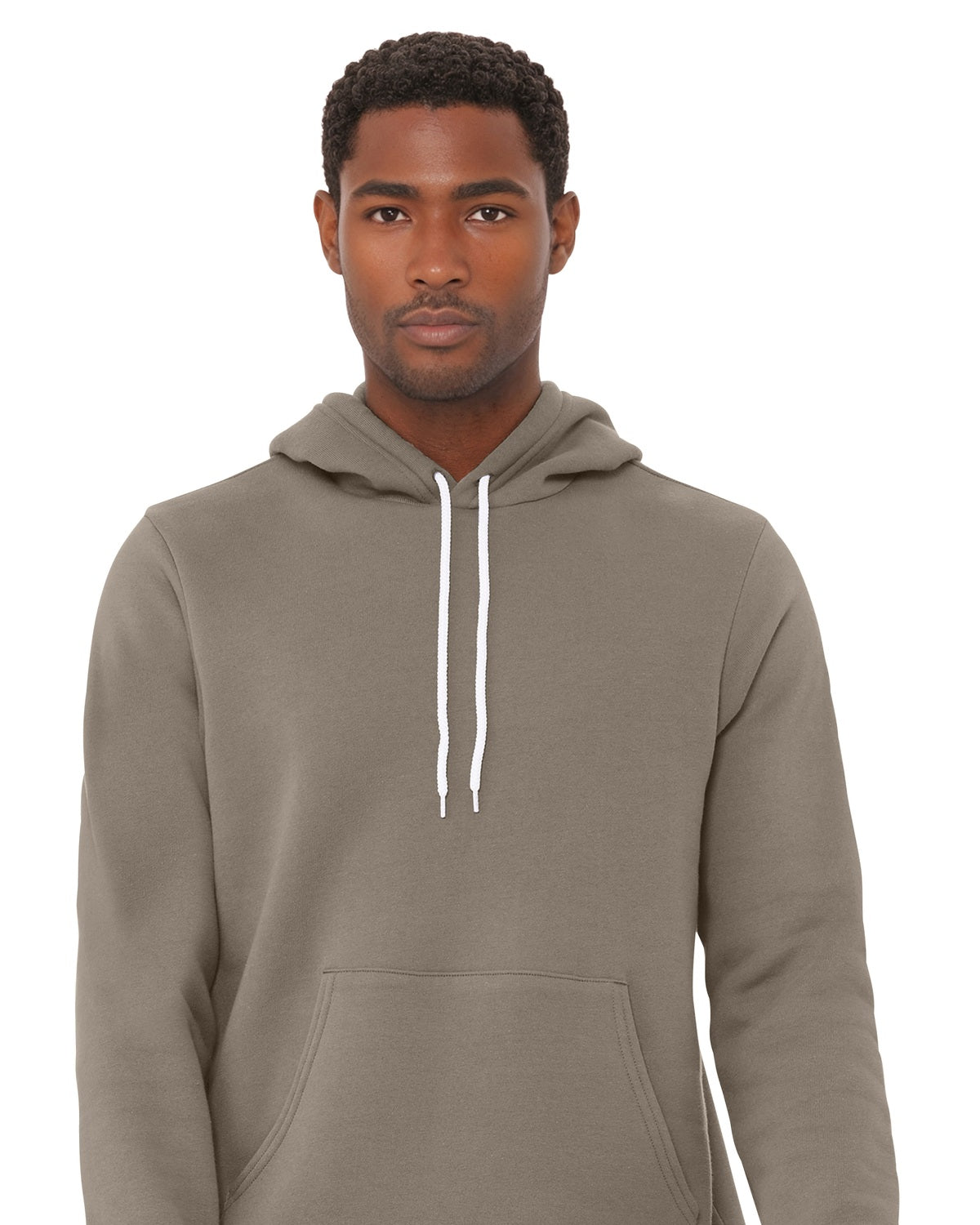 BELLA+CANVAS 3719 Tan model front on white