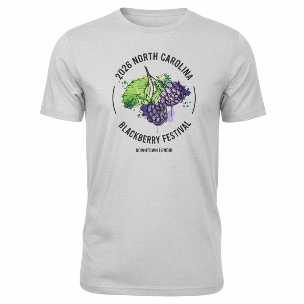 Official 2026 Blackberry Festival T-Shirt, Adult
