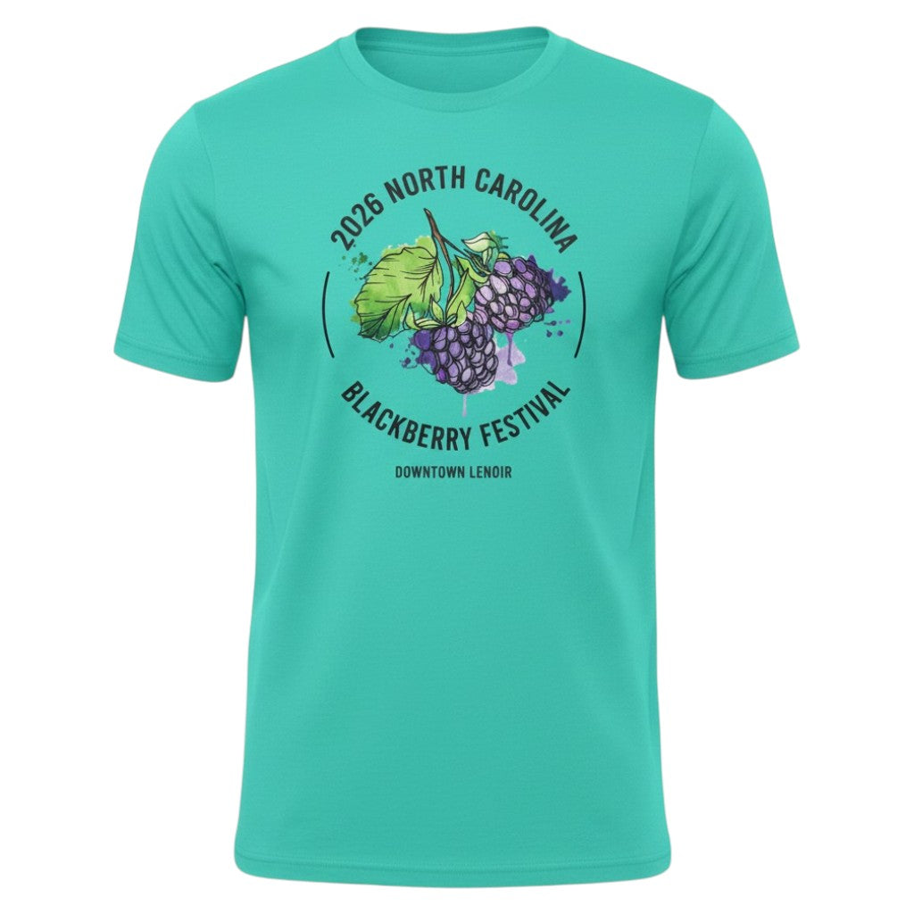 Official 2026 Blackberry Festival T-Shirt, Adult