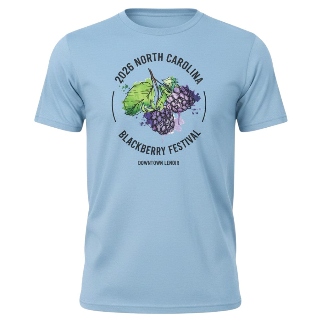 Official 2026 Blackberry Festival T-Shirt, Adult