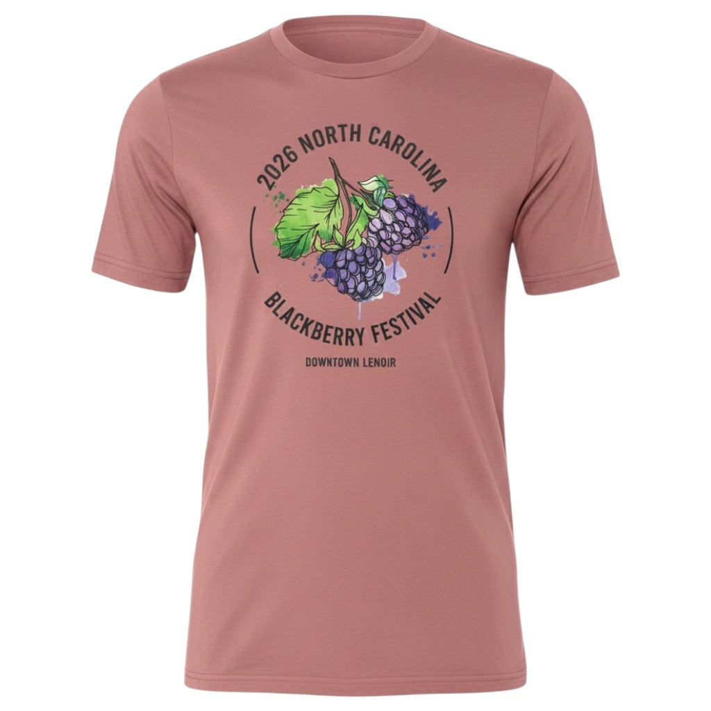 Official 2026 Blackberry Festival T-Shirt, Adult