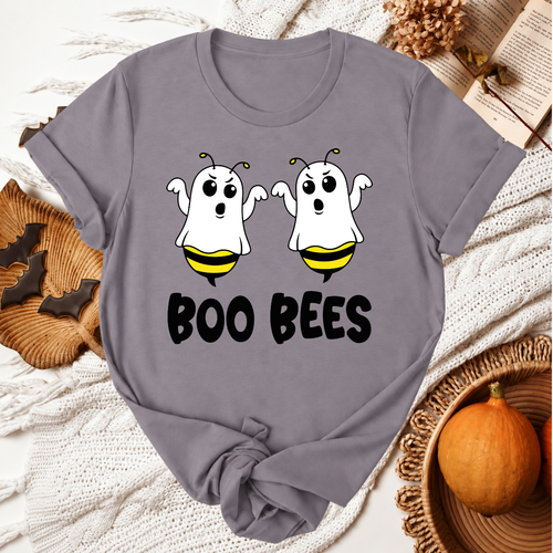 Boo Bees Halloween T-Shirt - Storm