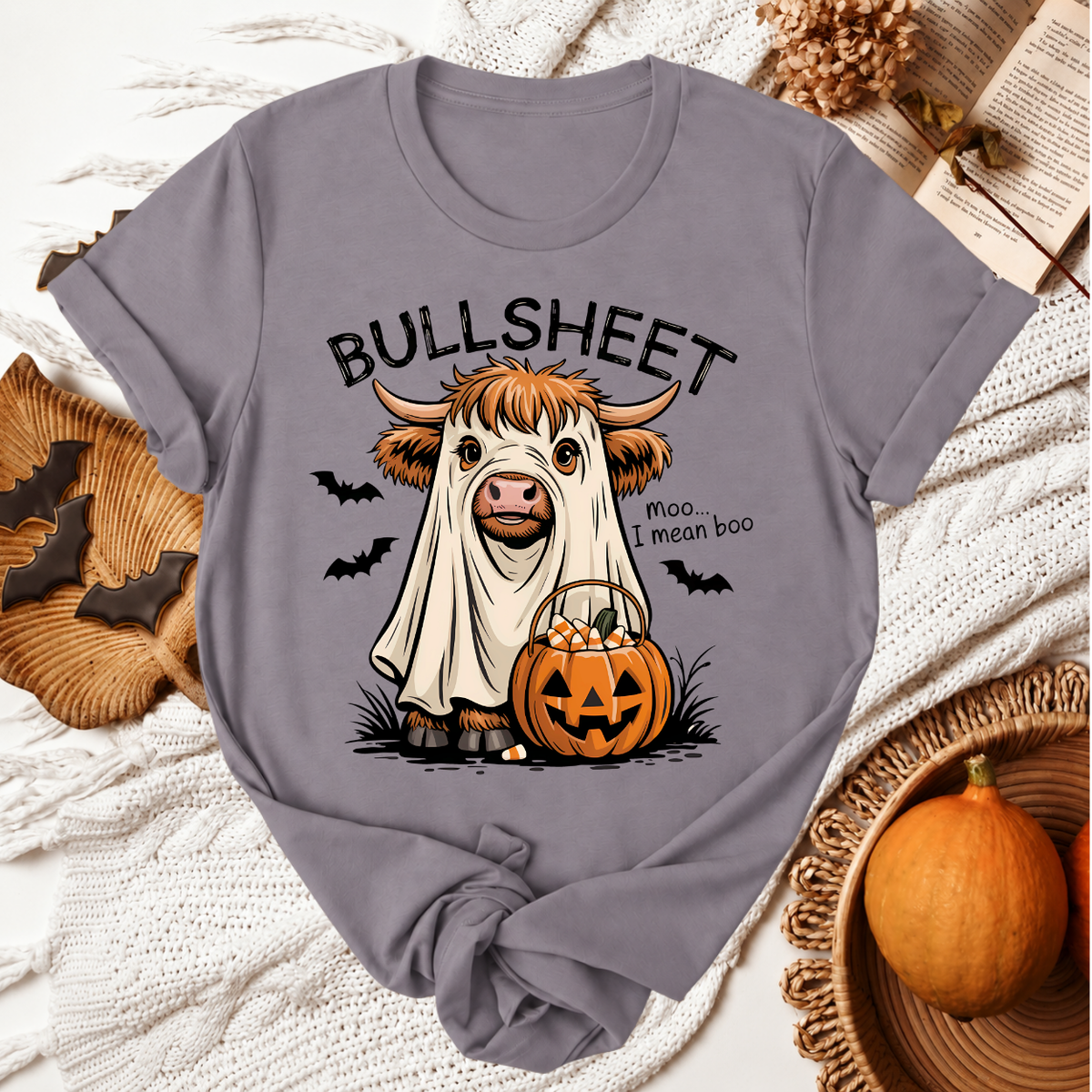 BullSheet Halloween T-Shirt - Storm