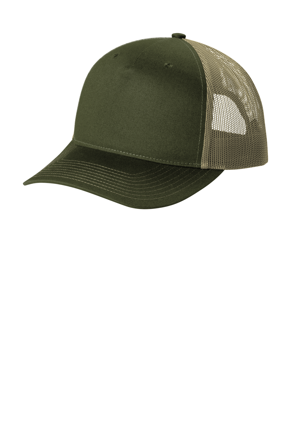 Port Authority C405 Olive Drab Green/ Tan front