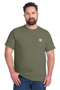 Carhartt CT106652 Basil Heather model front