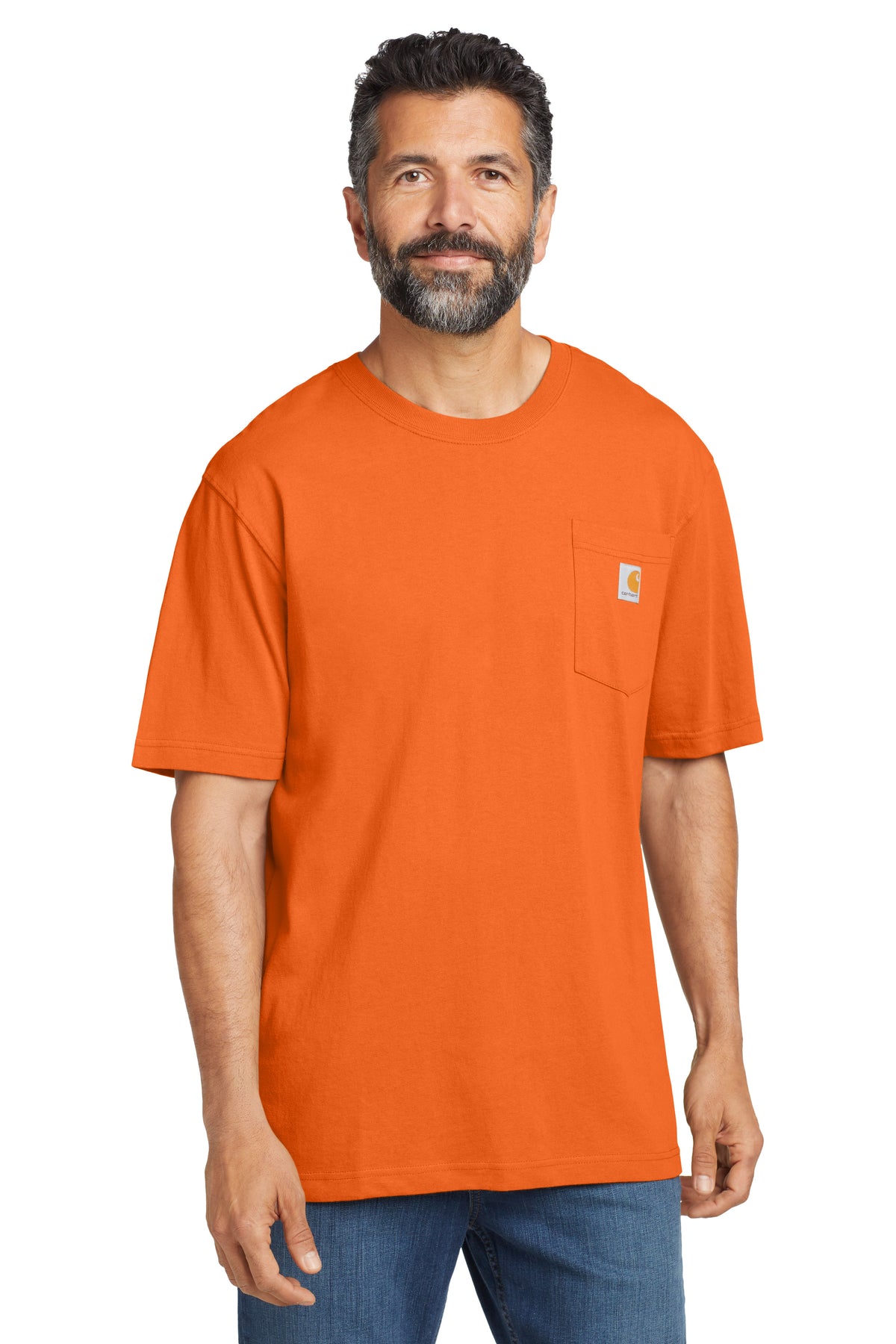 Carhartt CTK87 Brite Orange model front