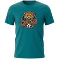 Cheetahs Team Soccer T-Shirt Port & Co Easy Cotton Tee