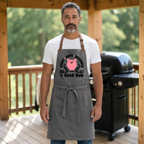 Grilling Apron – Legendary Bigfoot or Every Butt Deserves a Good Rub A800