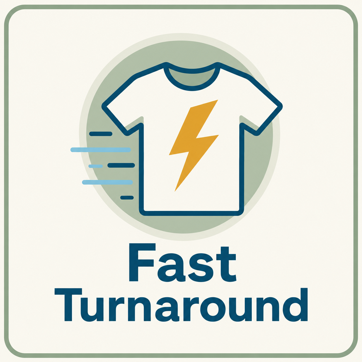 Fast custom apparel turnaround with dependable production timelines and clear communication.