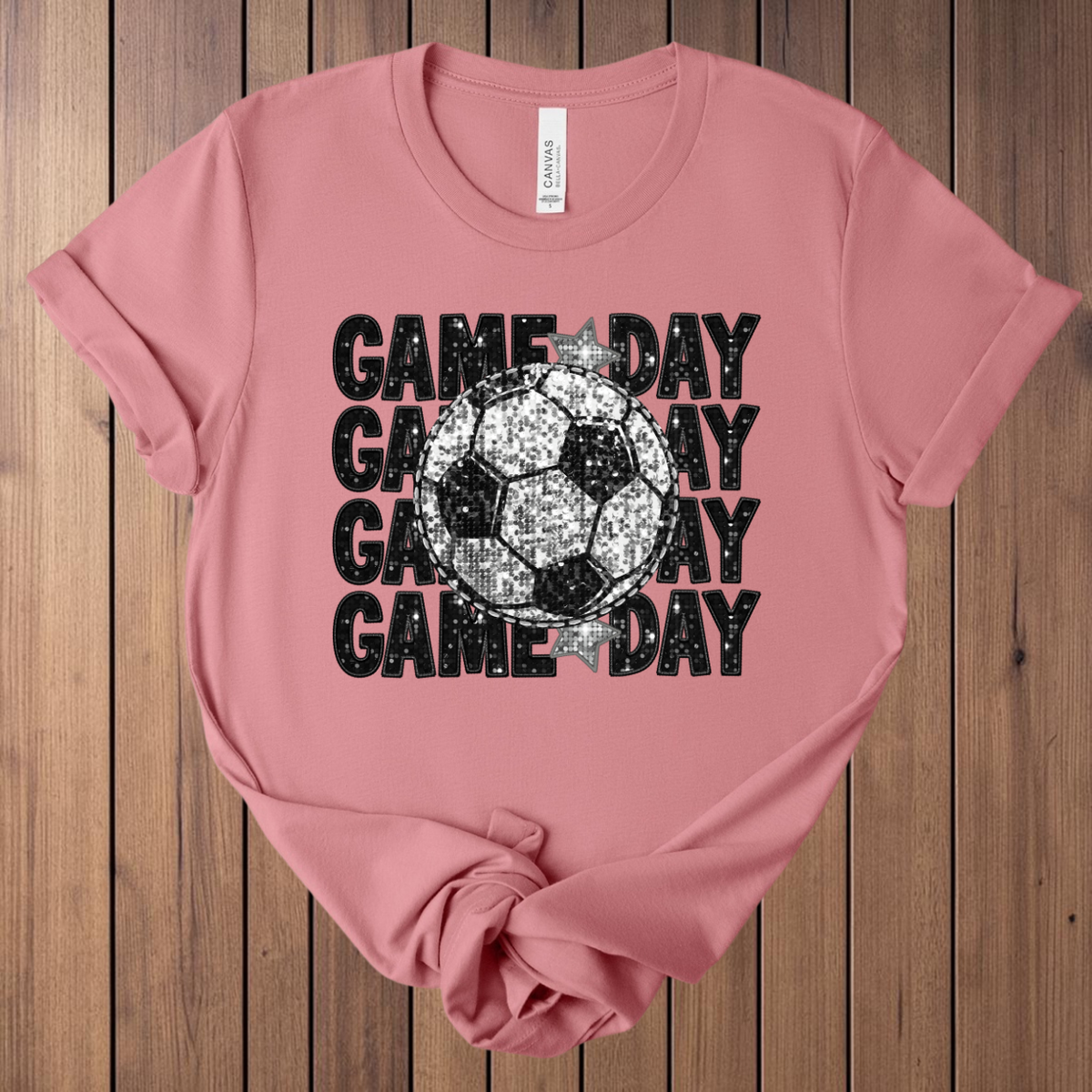 Game Day Soccer T-Shirt - Mauve