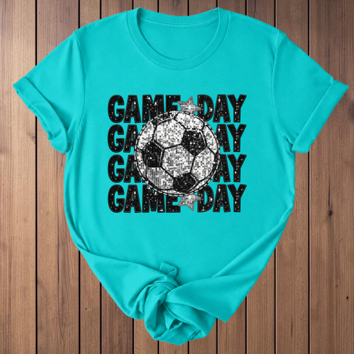 Game Day Soccer T-Shirt - Teal