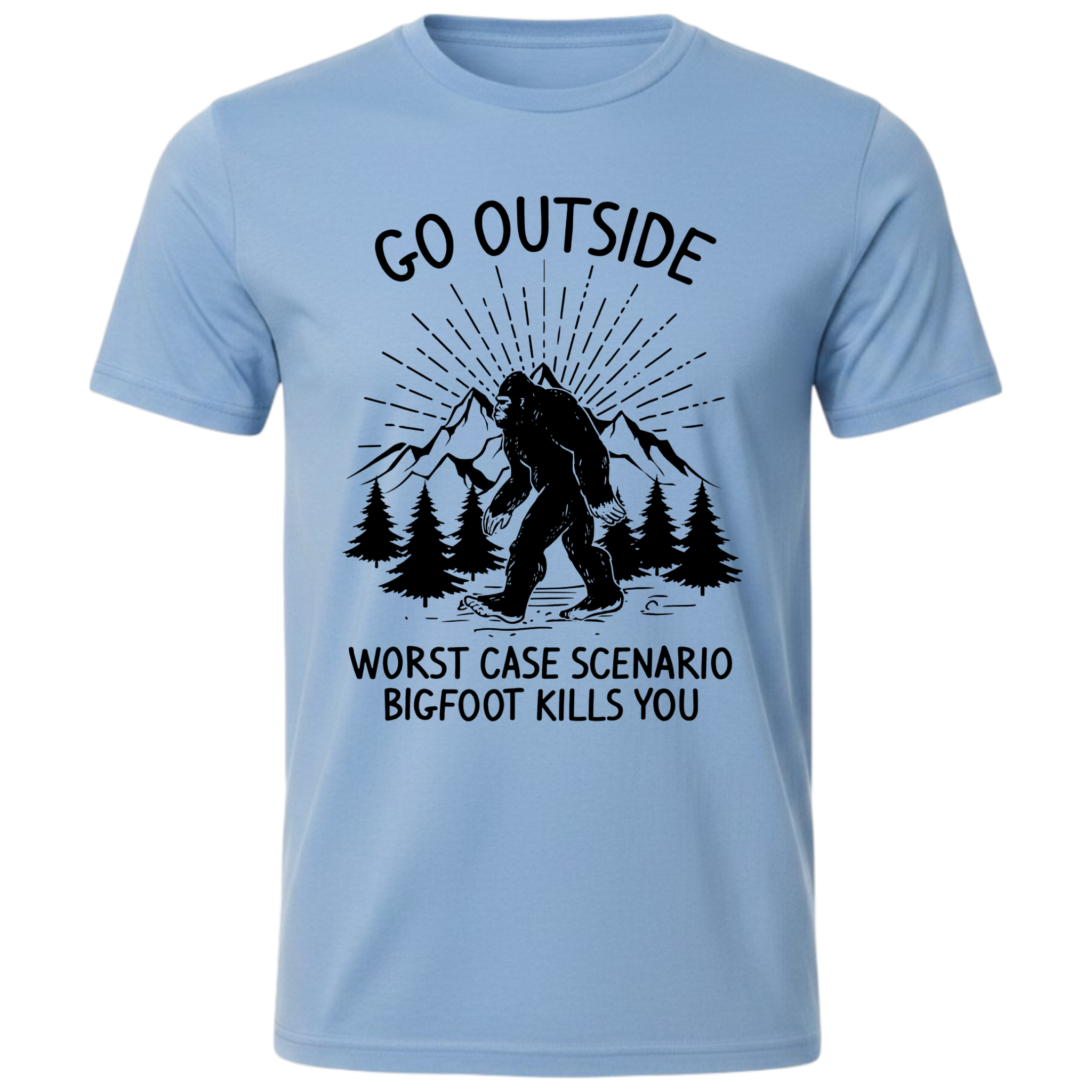 Go Outside Worst Case Scenario Bigfoot Kills You