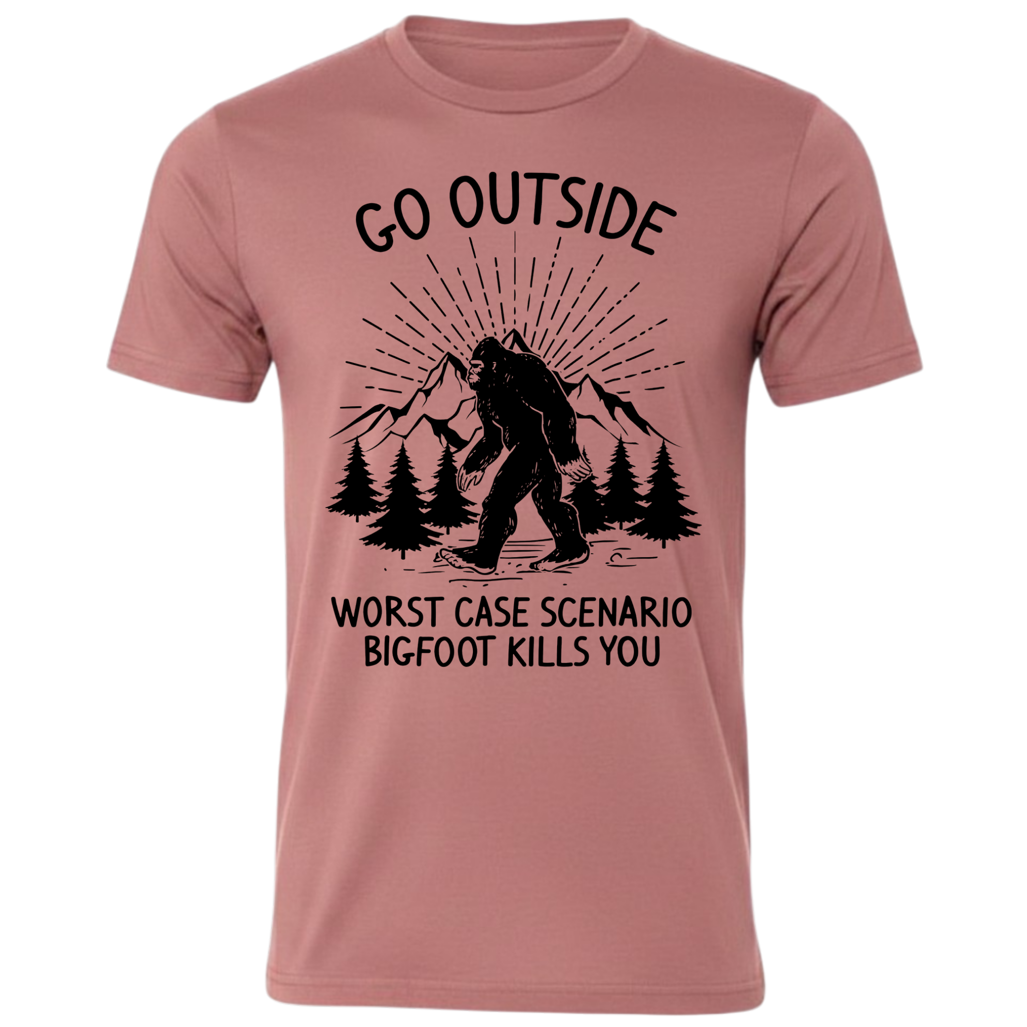 Go Outside Worst Case Scenario Bigfoot Kills You