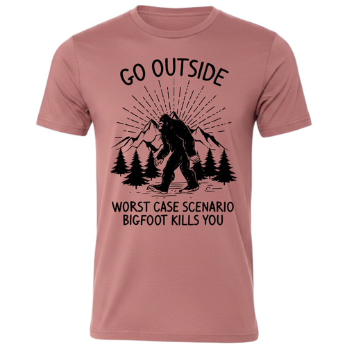 Go Outside Worst Case Scenario Bigfoot Kills You