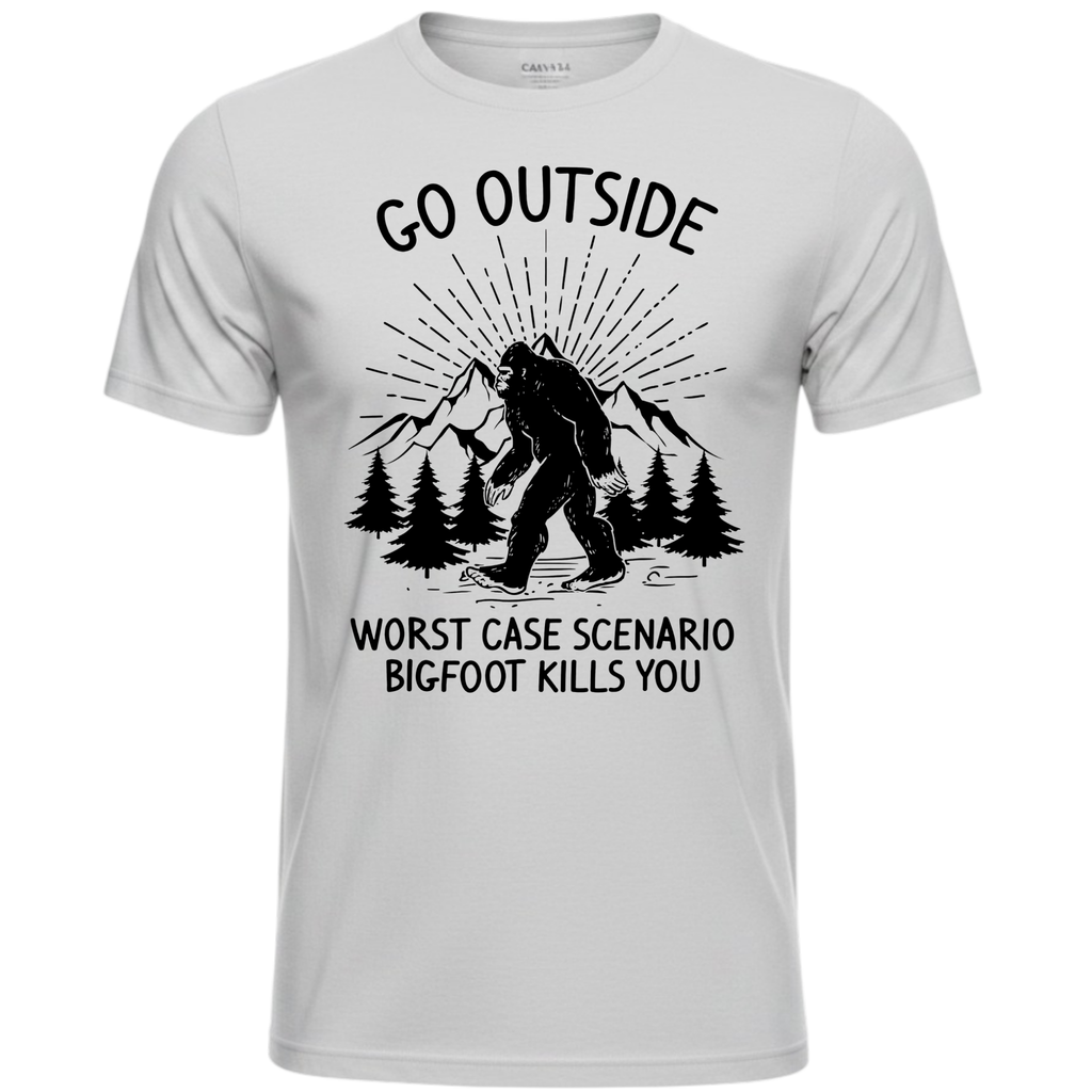 Go Outside Worst Case Scenario Bigfoot Kills You