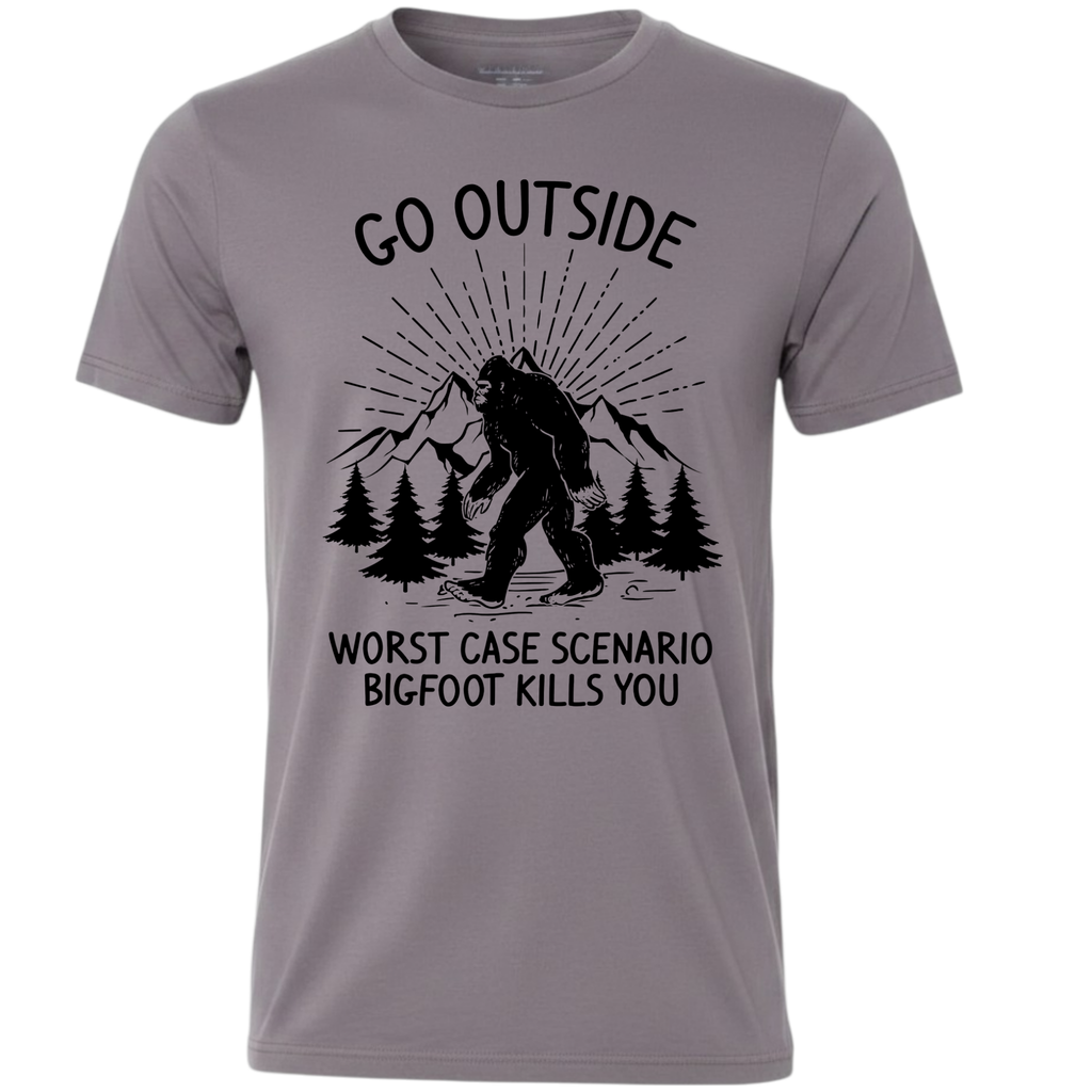 Go Outside Worst Case Scenario Bigfoot Kills You
