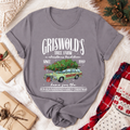Griswold's Tree Farm Christmas T-Shirt - Storm