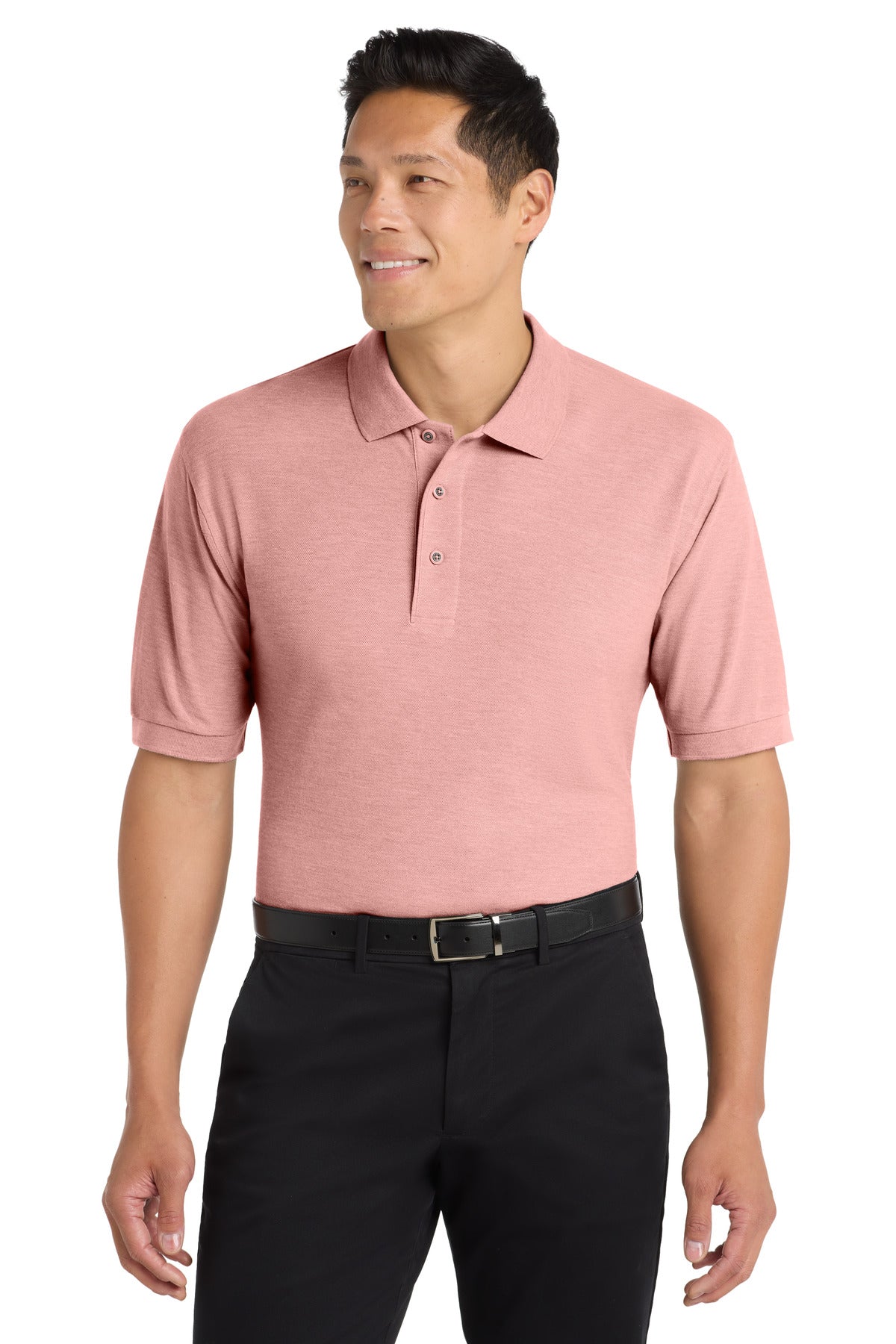 Port Authority K500 Light Pink model front