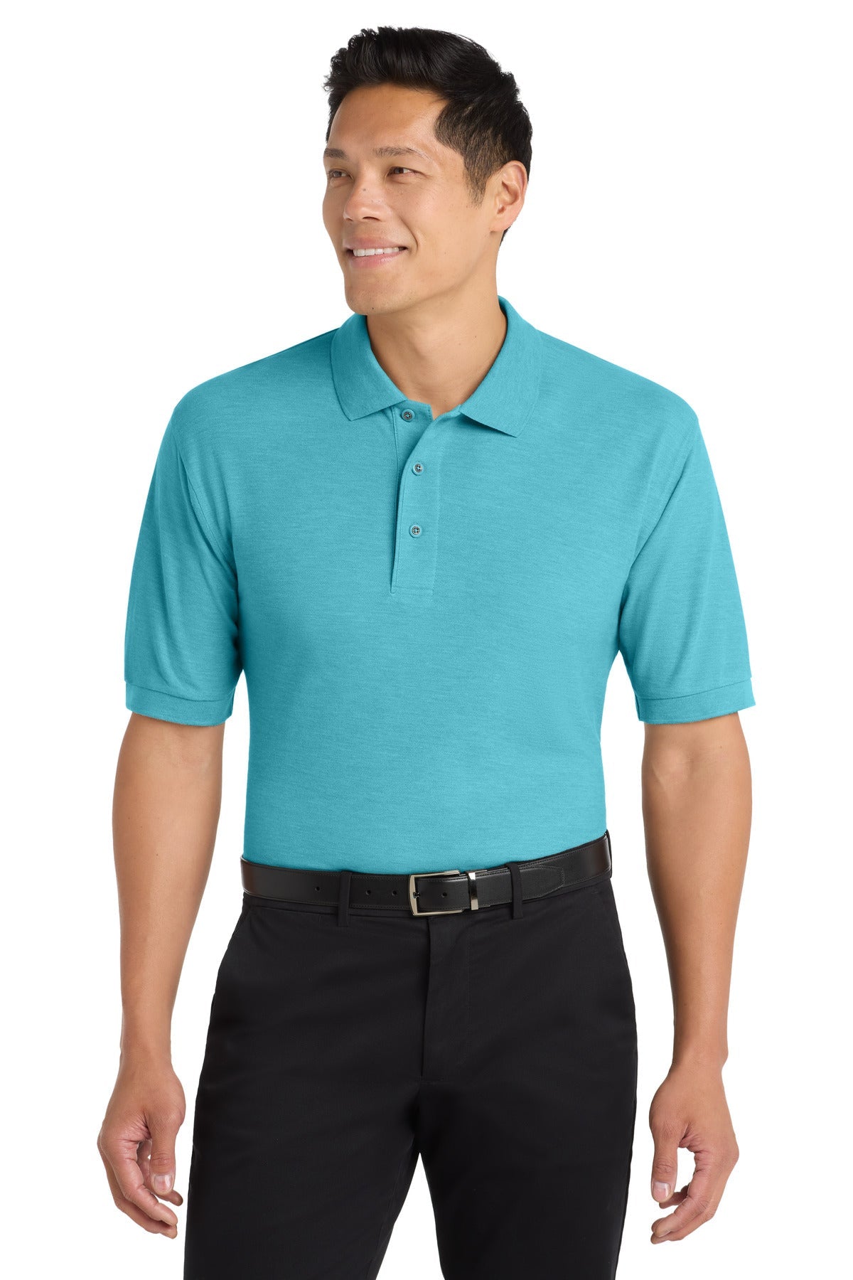 Port Authority K500 Maui Blue model front