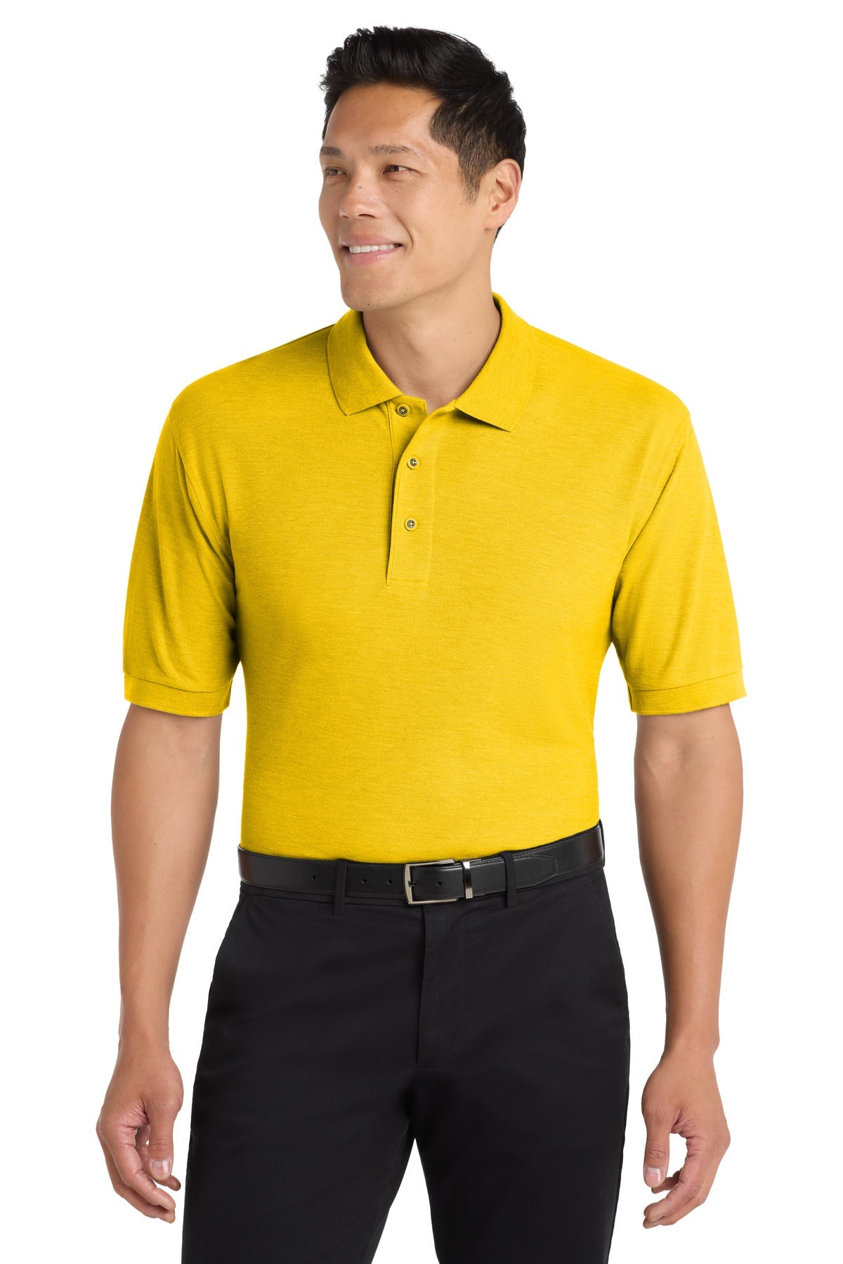 Port Authority K500 Sunflower Yellow model front