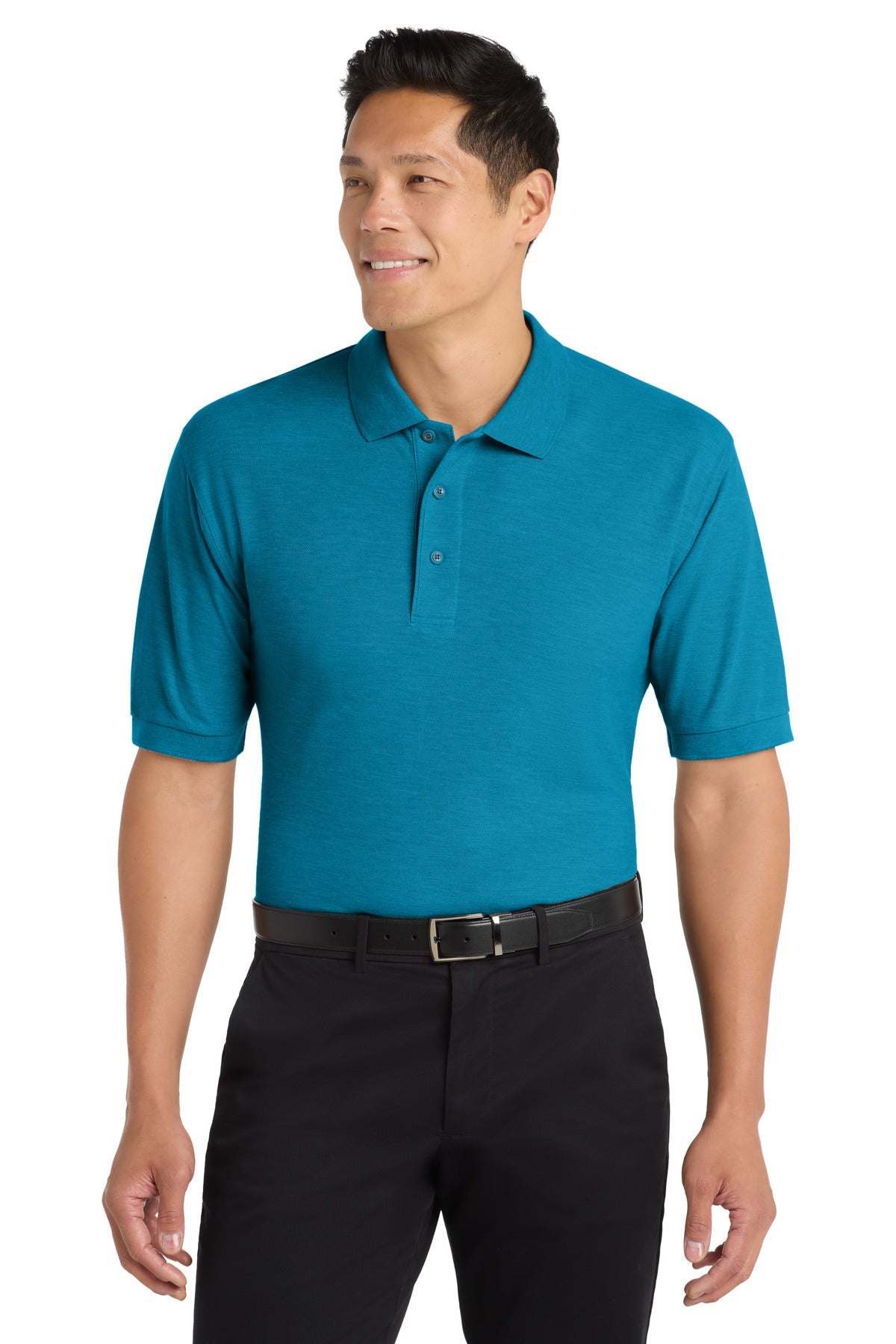 Port Authority K500 Turquoise model front