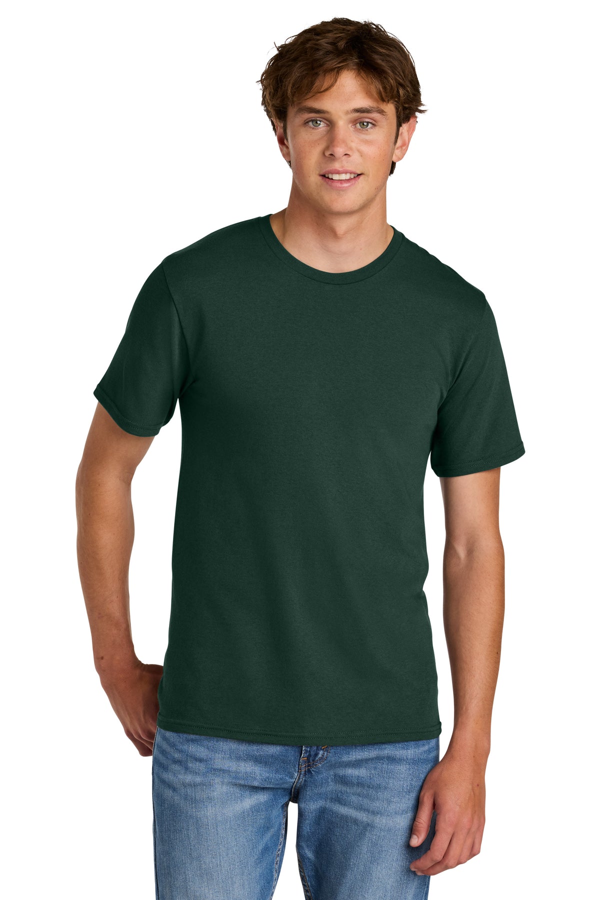 Port & Co PC43 Dark Green official manufacturer model front