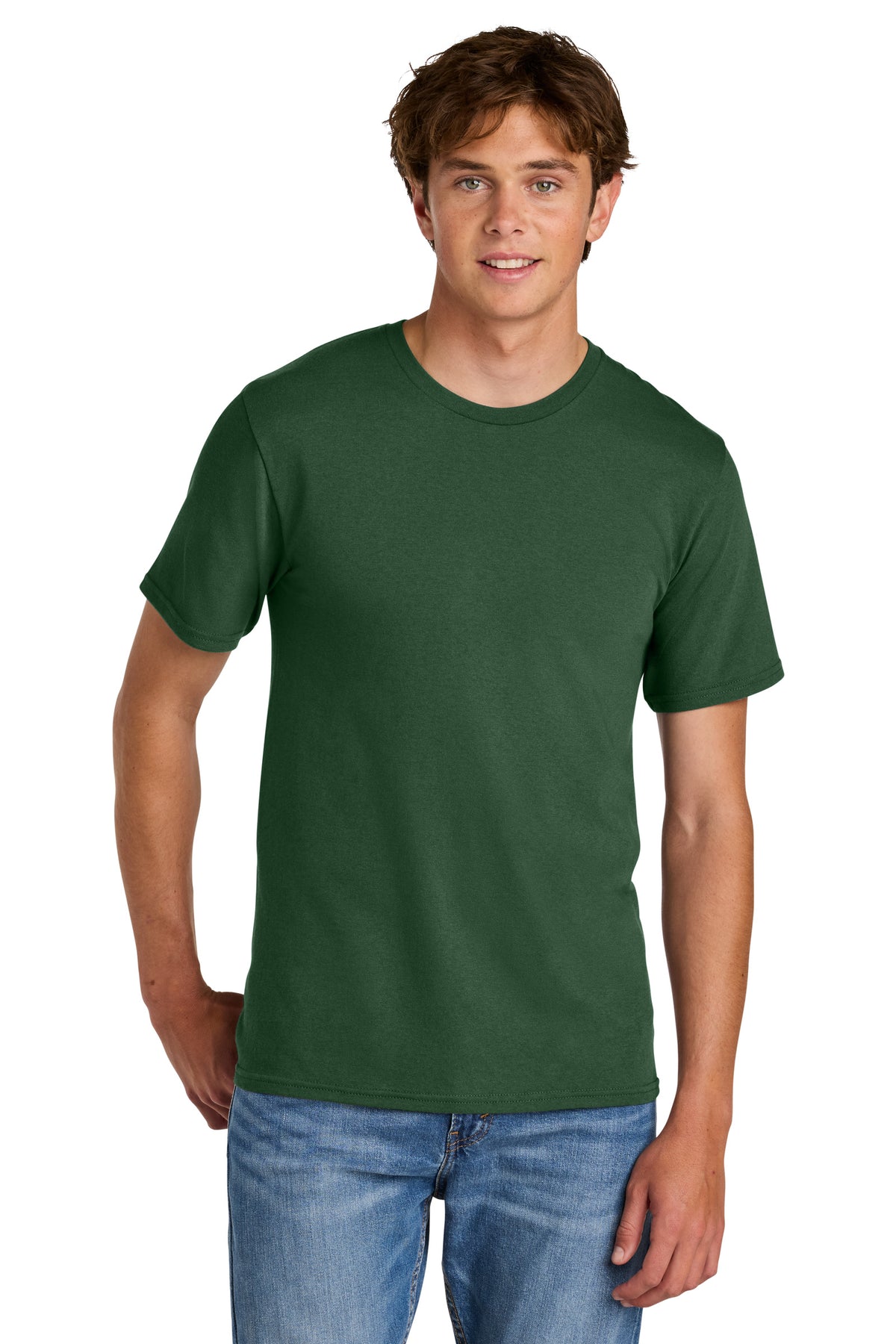 Port & Co PC43 Forest Green official manufacturer model front