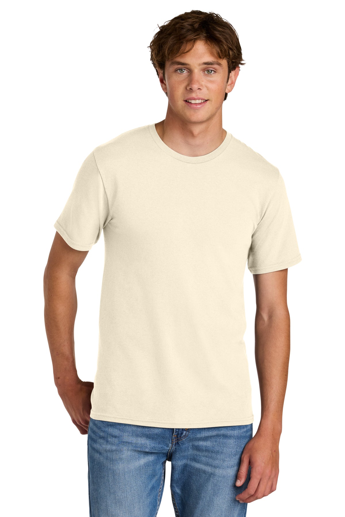 Port & Co PC43 Natural official manufacturer model front