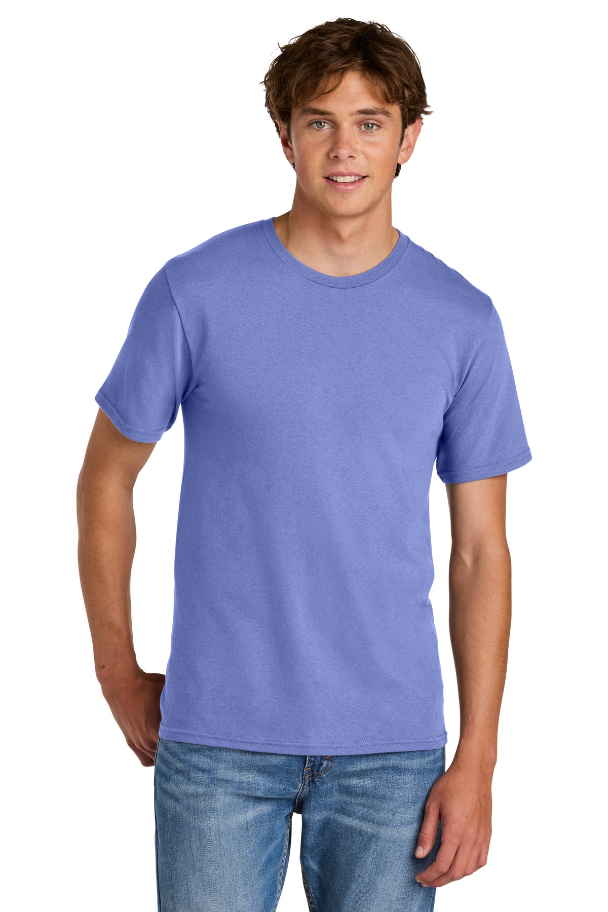Port & Co PC43 Violet official manufacturer model front
