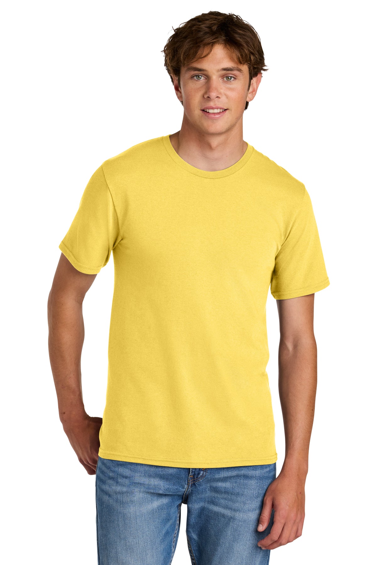 Port & Co PC43 Yellow official manufacturer model front