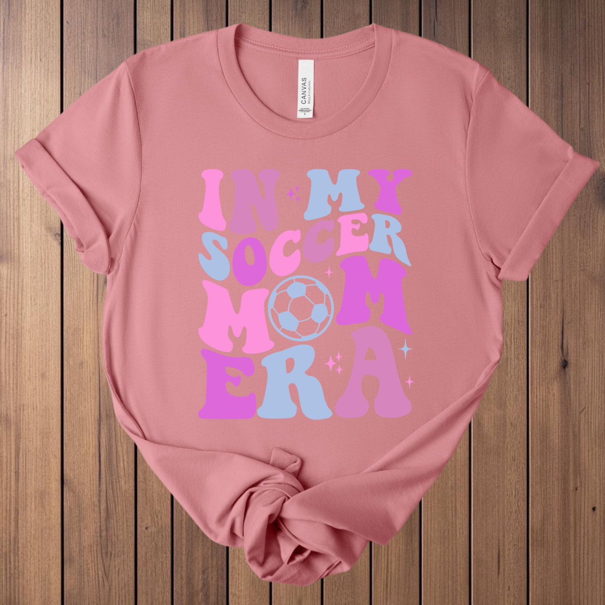 In My Soccer Mom Era T-Shirt - Mauve
