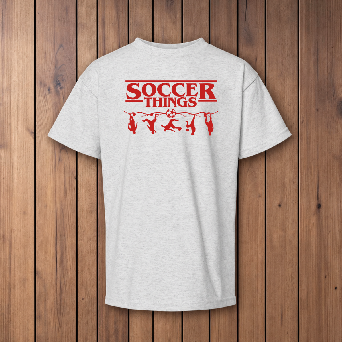 Soccer Things Youth T-Shirt - Ash