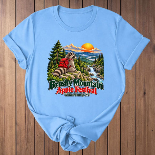 Brushy Mountain Apple Festival T-Shirt - Carolina Blue