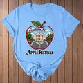 Lincolnton Apple Festival T-Shirt - Carolina Blue