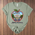 Lincolnton Apple Festival T-Shirt - Sage