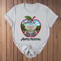 Lincolnton Apple Festival T-Shirt - Silver